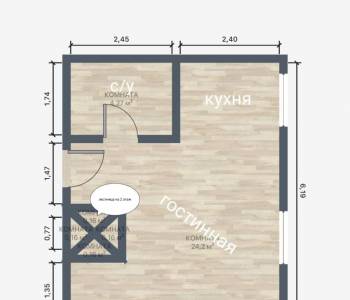 Продается Многокомнатная квартира, 160 м²