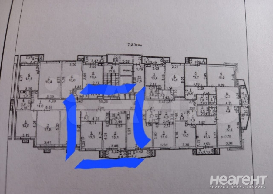 Продается 1-комнатная квартира, 35 м²