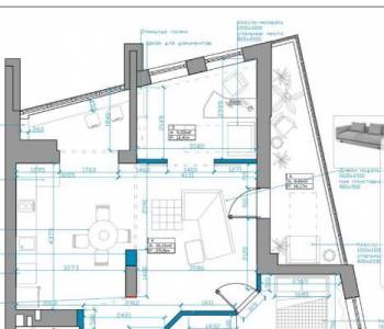 Продается 2-х комнатная квартира, 77 м²