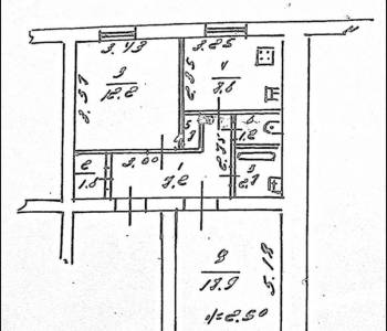 Продается 2-х комнатная квартира, 51,9 м²