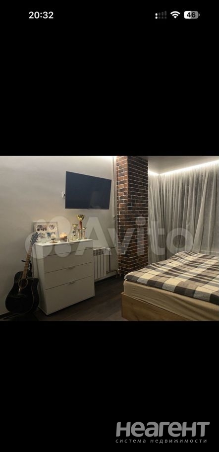 Продается 1-комнатная квартира, 75 м²