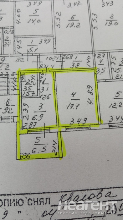 Продается 1-комнатная квартира, 35 м²