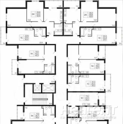 Продается 1-комнатная квартира, 35,8 м²