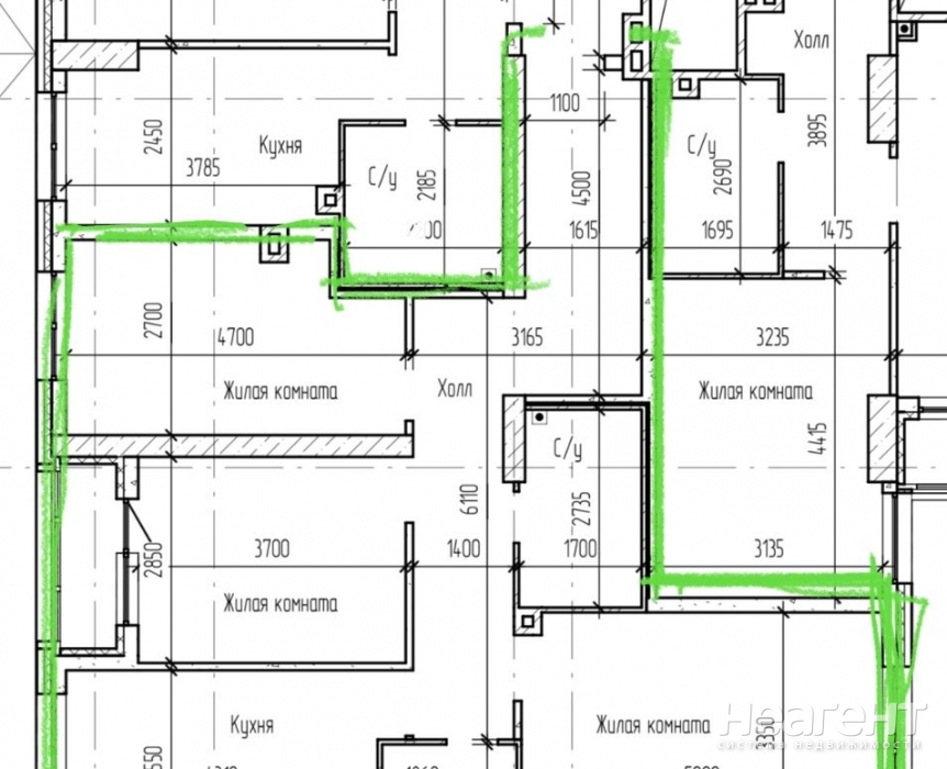 Продается 3-х комнатная квартира, 75 м²