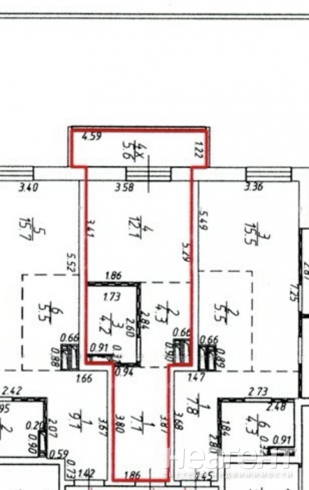 Продается 1-комнатная квартира, 33 м²