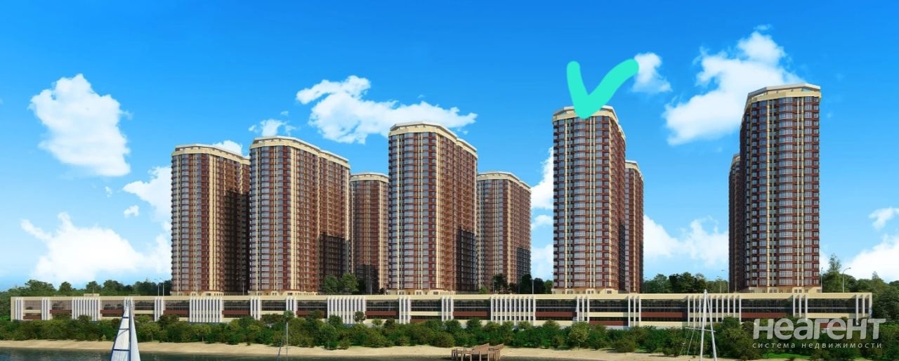 Продается 2-х комнатная квартира, 59 м²