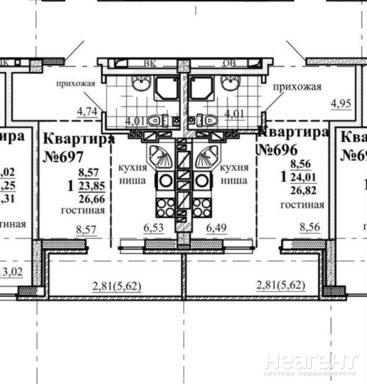 Продается 1-комнатная квартира, 30 м²