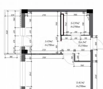 Продается 2-х комнатная квартира, 38,5 м²