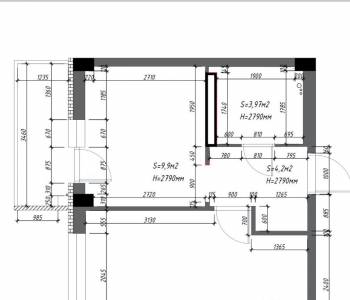 Продается 1-комнатная квартира, 38,5 м²