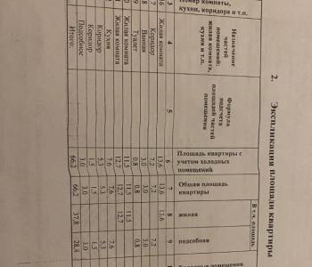 Продается 3-х комнатная квартира, 66,2 м²