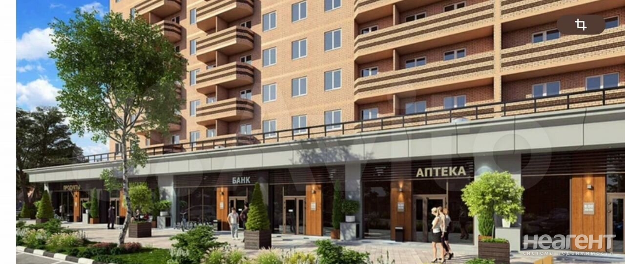 Продается 1-комнатная квартира, 41 м²