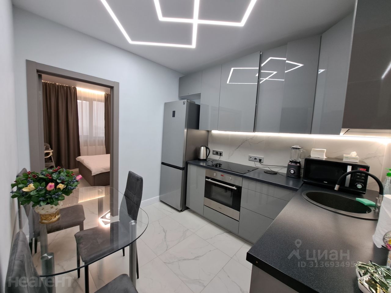 Продается 3-х комнатная квартира, 55 м²