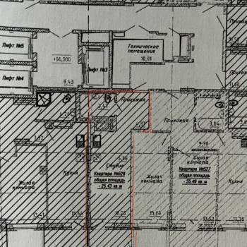 Продается 1-комнатная квартира, 25,5 м²