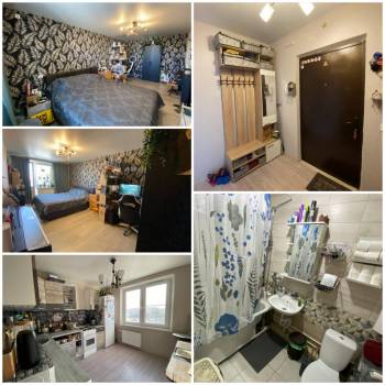 Продается 1-комнатная квартира, 38,3 м²