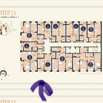 Продается 1-комнатная квартира, 40 м²