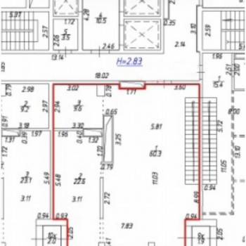 Продается 1-комнатная квартира, 171,2 м²