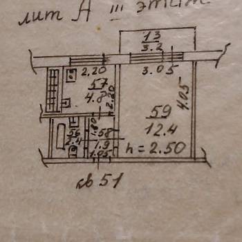 Продается 1-комнатная квартира, 23 м²