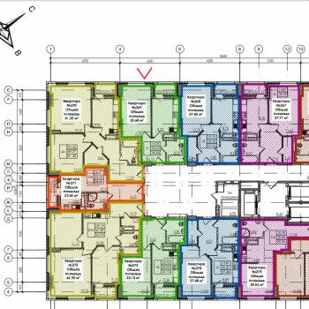 Продается 1-комнатная квартира, 35,7 м²