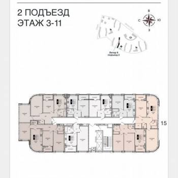 Продается 1-комнатная квартира, 34 м²