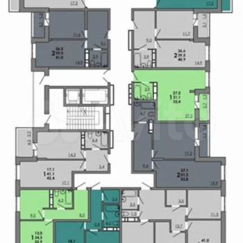Продается 1-комнатная квартира, 31,1 м²