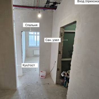 Продается 1-комнатная квартира, 52 м²