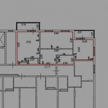 Продается 2-х комнатная квартира, 63 м²