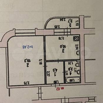 Продается 1-комнатная квартира, 37,7 м²