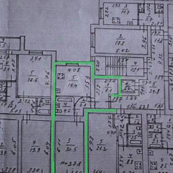Продается 2-х комнатная квартира, 54 м²