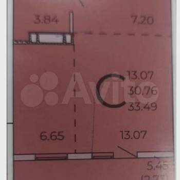 Продается 1-комнатная квартира, 33 м²