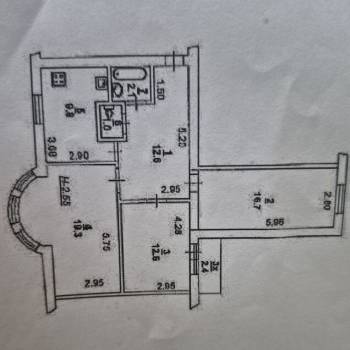 Продается 3-х комнатная квартира, 74,1 м²