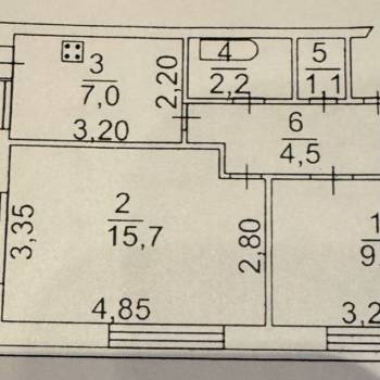 Продается 2-х комнатная квартира, 40,7 м²
