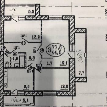 Продается 3-х комнатная квартира, 78 м²
