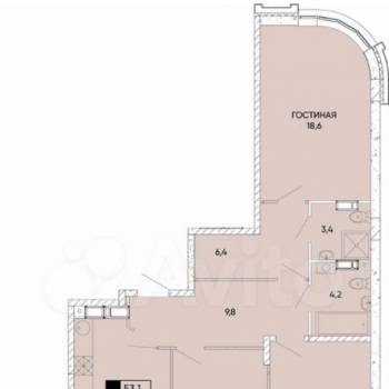 Продается 3-х комнатная квартира, 93 м²