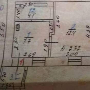 Продается 1-комнатная квартира, 27 м²