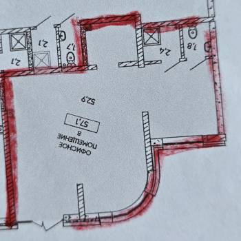 Сдается Нежилое помещение, 57 м²