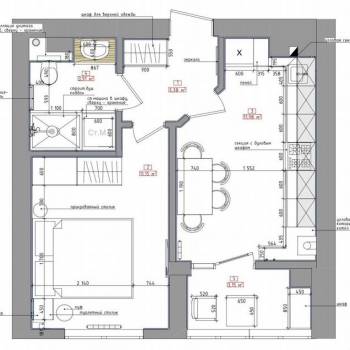 Продается 1-комнатная квартира, 33 м²