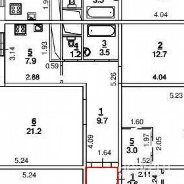 Продаю 2-х ком. квартиру, ул. Скачкова