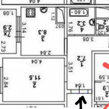 Продается 2-х комнатная квартира, 46 м²