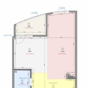 Продается 2-х комнатная квартира, 47,3 м²