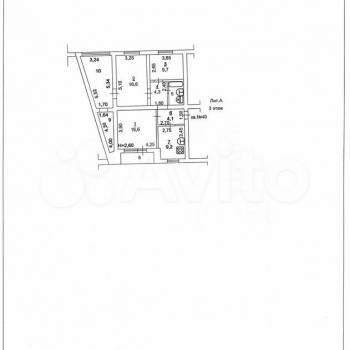 Продается 3-х комнатная квартира, 86,2 м²