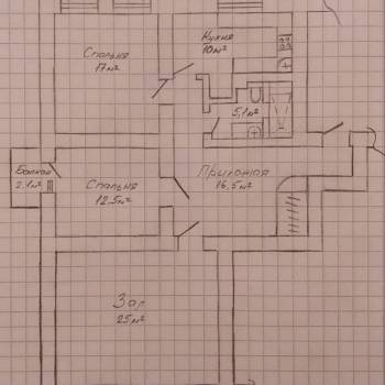 Продается 3-х комнатная квартира, 90 м²