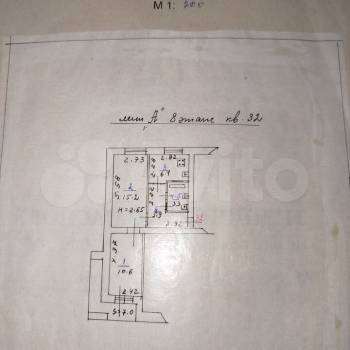 Продается 2-х комнатная квартира, 45 м²
