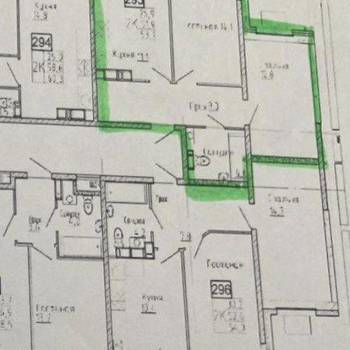 Продается 2-х комнатная квартира, 53,7 м²