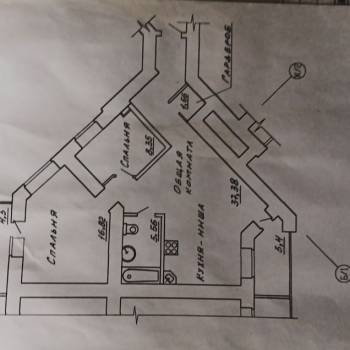 Сдается Многокомнатная квартира, 77,4 м²