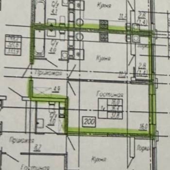 Продается 1-комнатная квартира, 37,8 м²