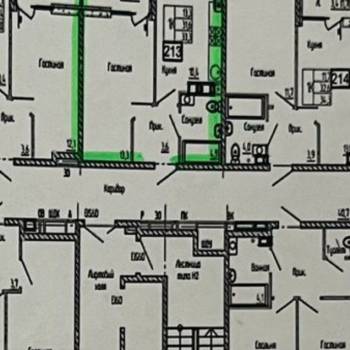 Продается 1-комнатная квартира, 34,3 м²