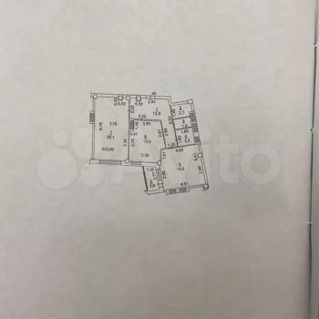 Продается 2-х комнатная квартира, 81,6 м²