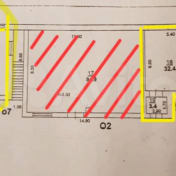 Сдается Нежилое помещение, 35,8 м²