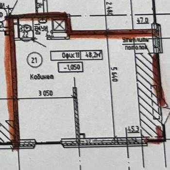Сдается Нежилое помещение, 48,2 м²