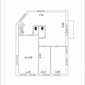 Сдается Нежилое помещение, 80 м²